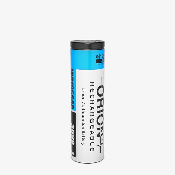 Orion 18650P 3.7V 3000mAh 10C Li-ion Pil 