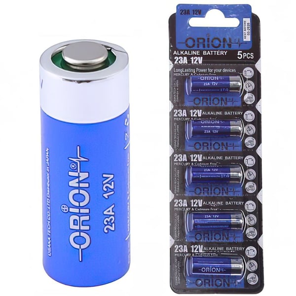 Orion 23A 12V Alkalin 5'li Paket Pil 