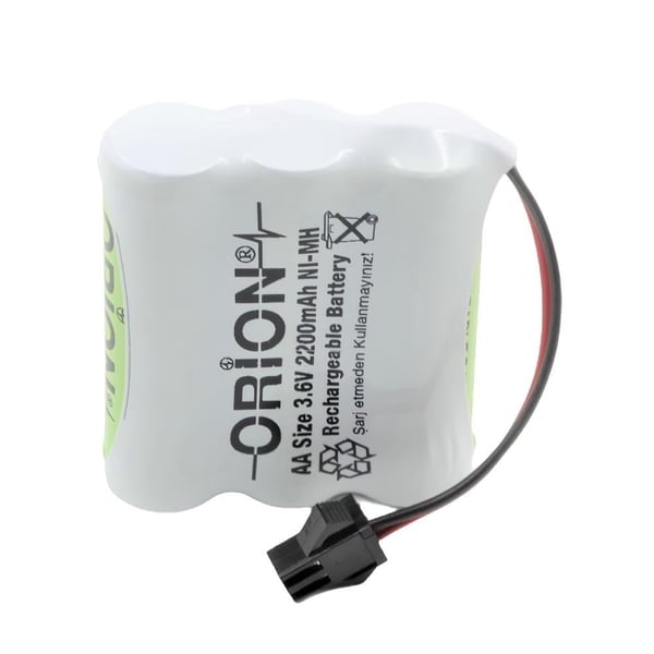 Orion 3.6V 2.2Ah BMS Devresiz Ni-MH Batarya 