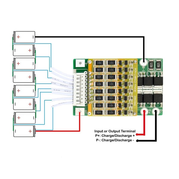 Orion BMS 7S 15A Li-ion Kontrol Devresi