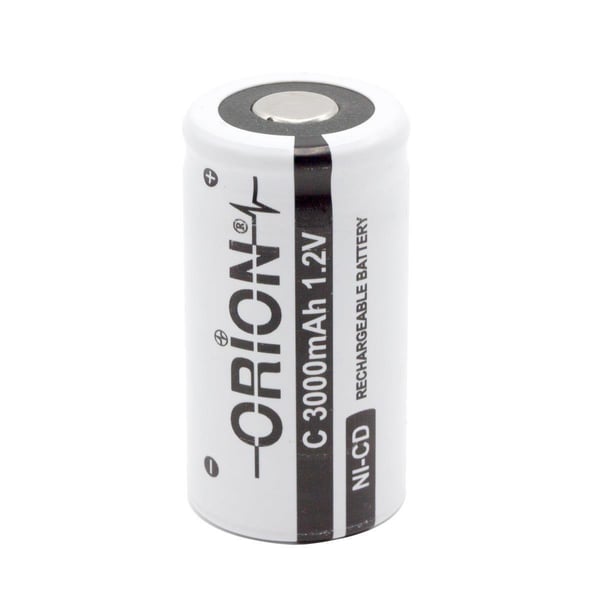 Orion C - Orta Boy 1.2V 3000mAh 3C Ni-CD Pil 