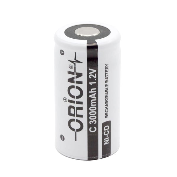 Orion C - Orta Boy 1.2V 3000mAh 3C Ni-CD Pil 