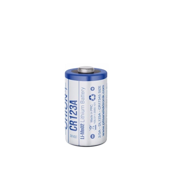 Orion CR123A 3V 1600mAh Lithium Pil 