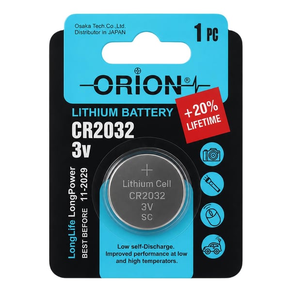 Orion CR2032 3V Lithium Pil 