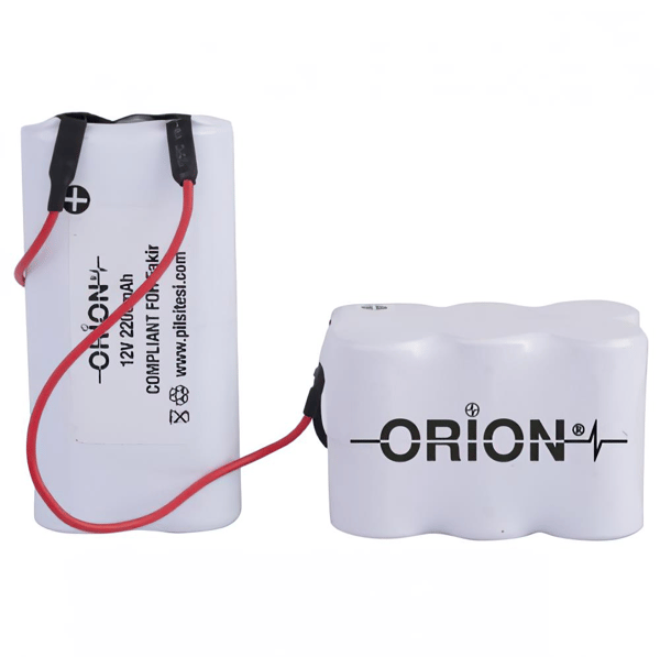 Orion Fakir Duplex Plus Cyclonic Uyumlu 12V 2.2Ah Ni-CD Süpürge Bataryası 
