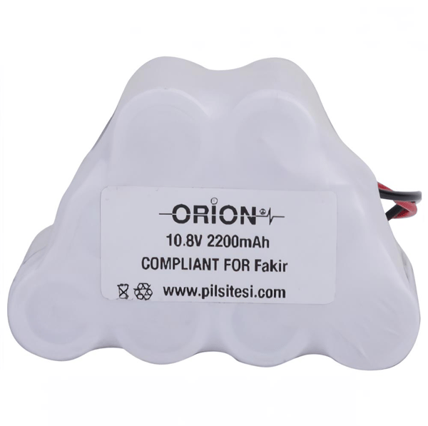 Orion Fakir RCT109 Uyumlu 10.8V 2.2Ah Ni-CD Süpürge Bataryası 