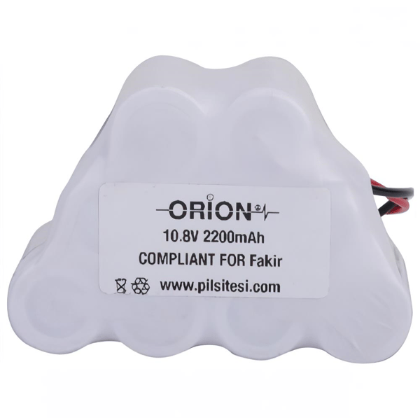 Orion Fakir RCT109 Uyumlu 10.8V 2.2Ah Ni-CD Süpürge Bataryası 