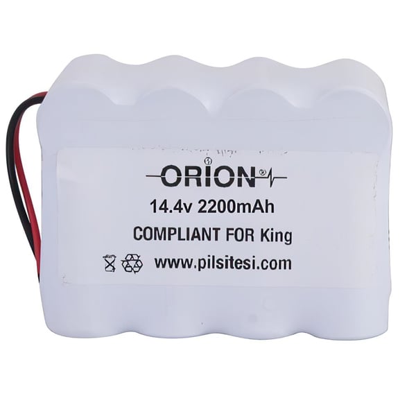 Orion Fakir Uyumlu 14.4V 2.2Ah BMS Devresiz Ni-CD Süpürge Bataryası 