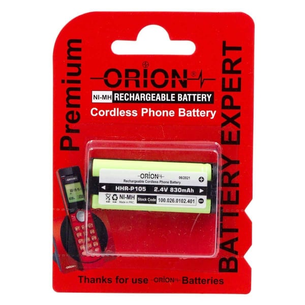 Orion HHR-P105 2.4V 830mAh Ni-MH Telsiz Telefon Pili