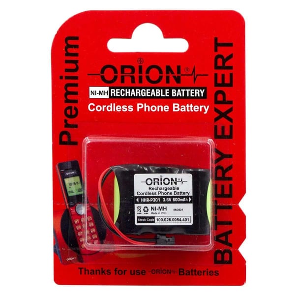 Orion HHR-P301 3.6V 600mAh Ni-MH Telsiz Telefon Pili
