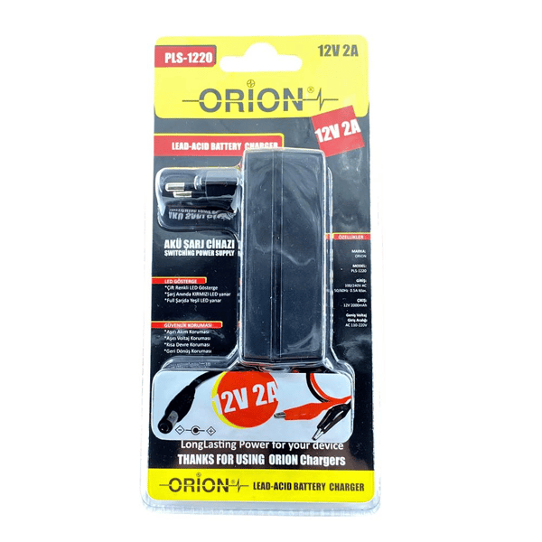 ORION PLS-1220 12V 2A Akü Şarj Cihazı