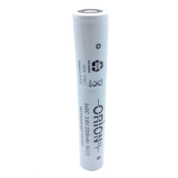 Orion SC 3.6V 2200mAh Ni-CD Pil 