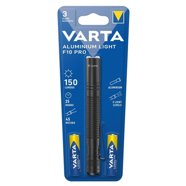 Varta 150lm LED El Feneri - Aluminium Light F10 Pro (16606)