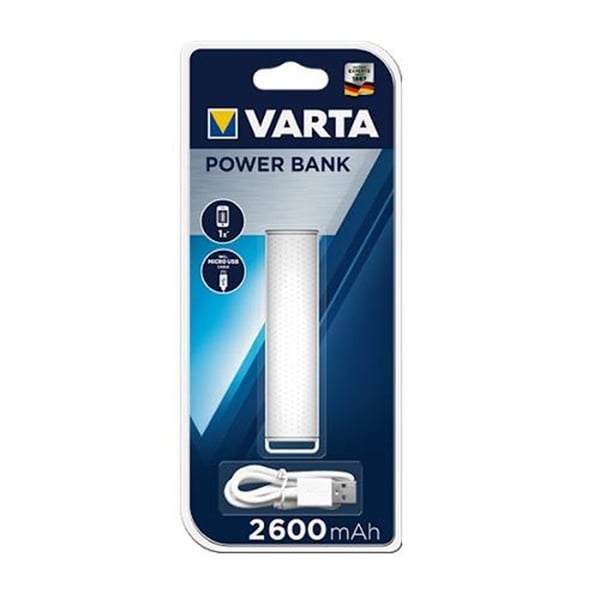 Varta 57959 Beyaz Powerbank 2.600mAh