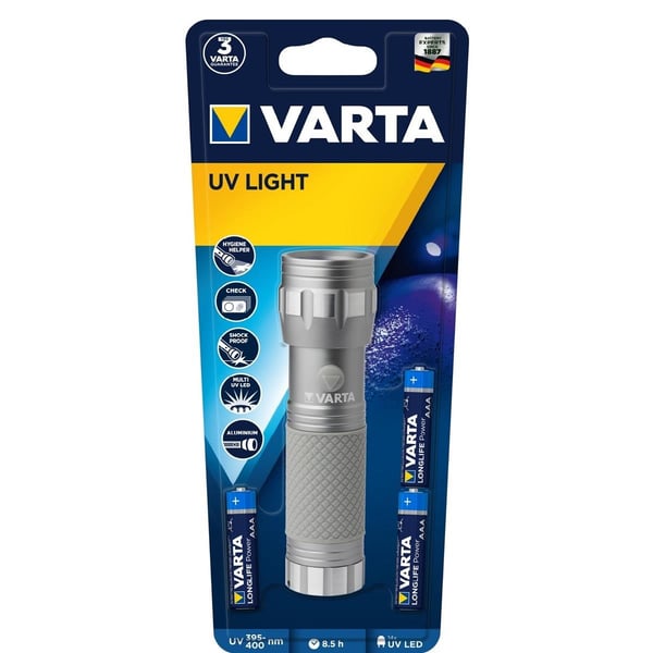 Varta LED El Feneri - UV Light UV (15638)