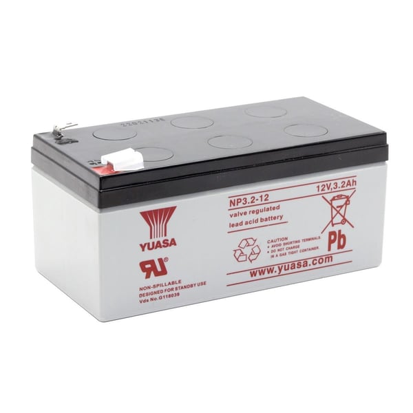 Yuasa NP3.2-12 12V 3.2Ah Bakımsız Kuru Akü 