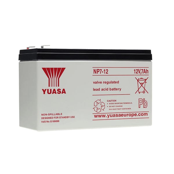 Yuasa NP7-12 12V 7Ah Bakımsız Kuru Akü 