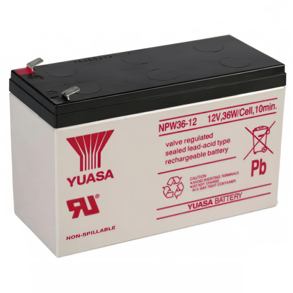 Yuasa NPW36-12 12V 36Ah Bakımsız Kuru Akü 
