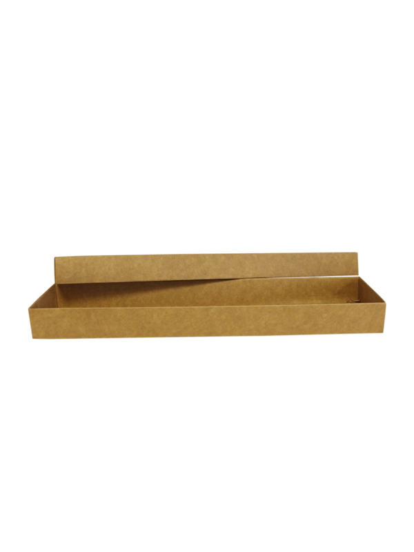  Kraft Kutu Hediye Kutusu Diktörtgen Bıçak Kutusu 8X32X3 Cm