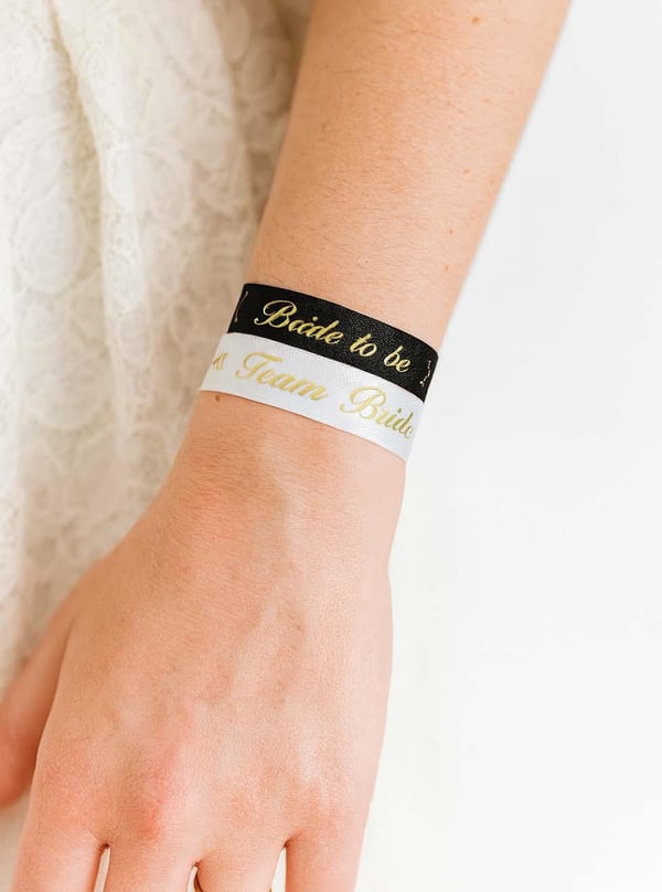 Bride Bileklik Bekarlığa Veda Parti Aksesuarı Bride-Team Bride Bileklik 5'li