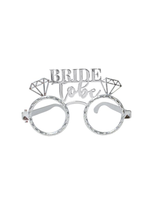 Bride To Be Taç Gözlük Set Bekarlığa Veda Parti Aksesuarı Gümüş