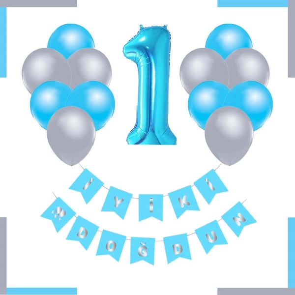 1 Yaş Mavi Set