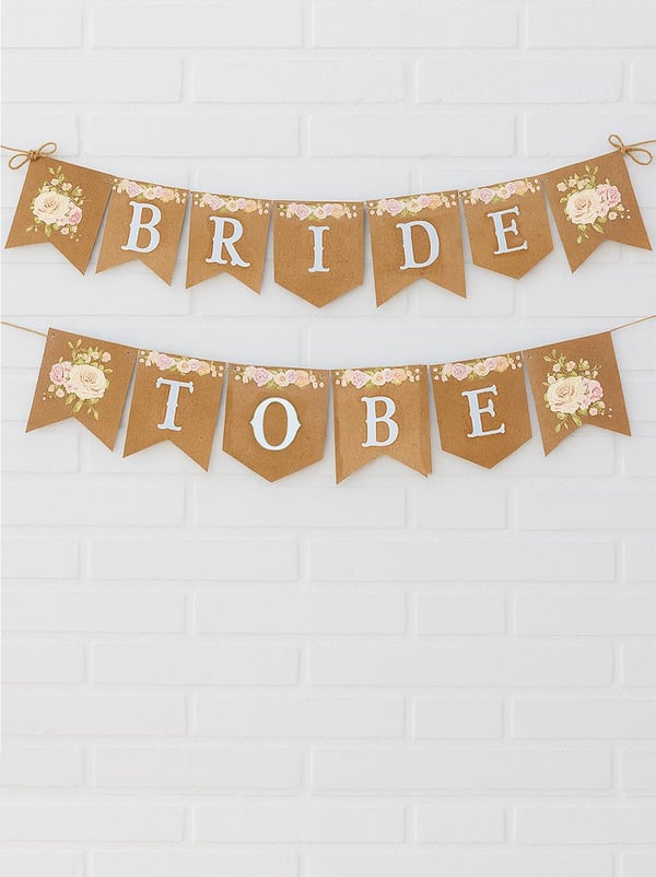 Bride To Be Uzar Yazı Bekarlığa Veda Parti Süsü