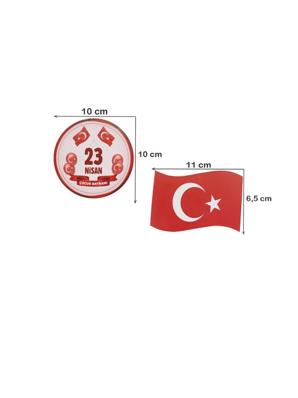 23 Nisan Tavan Sarkıt Süs Seti – Milli Bayram Dekoru 6 'lı - Milli Bayram Süsleri | Parti Adresi