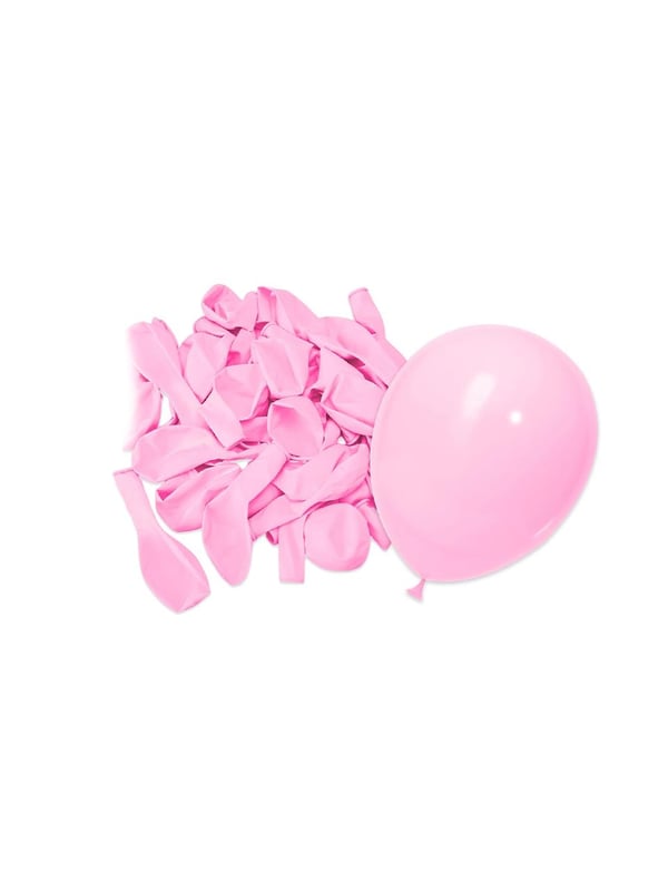 Açık Pembe Lateks Mini Balon 5 inc 12 cm 100'lü