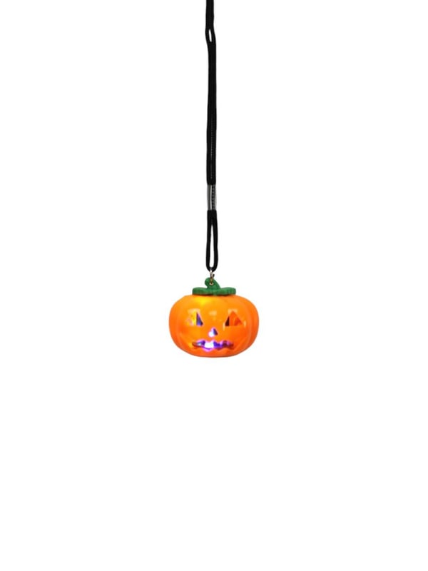 Cadılar Bayramı Balkabağı Işıklı Kolye Halloween Parti Aksesuarı