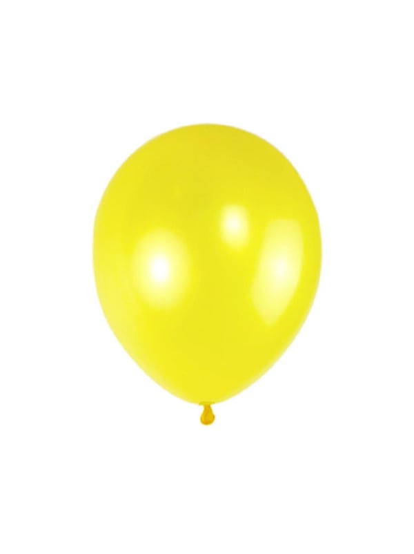 Sarı Metalik Balon 10'Lu 12
