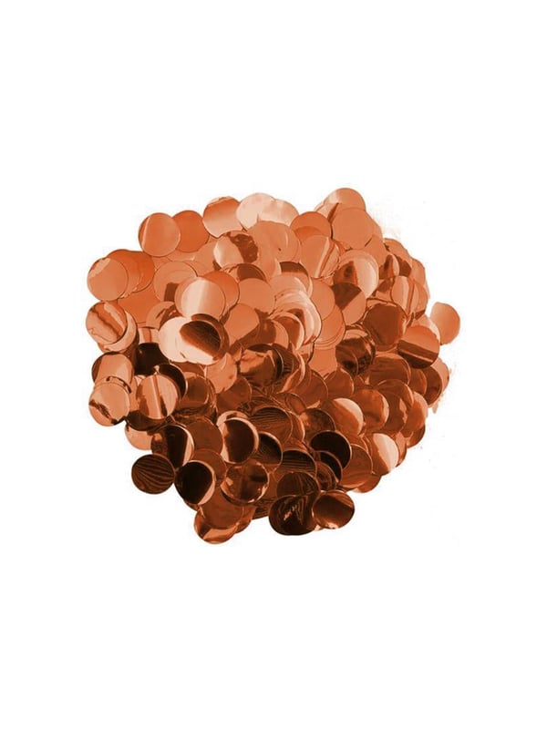 Balon Pulu Metalize Pul Konfeti Rose Gold