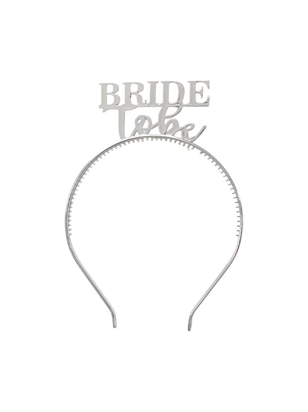 Bride To Be Taç Gözlük Set Bekarlığa Veda Parti Aksesuarı Gümüş