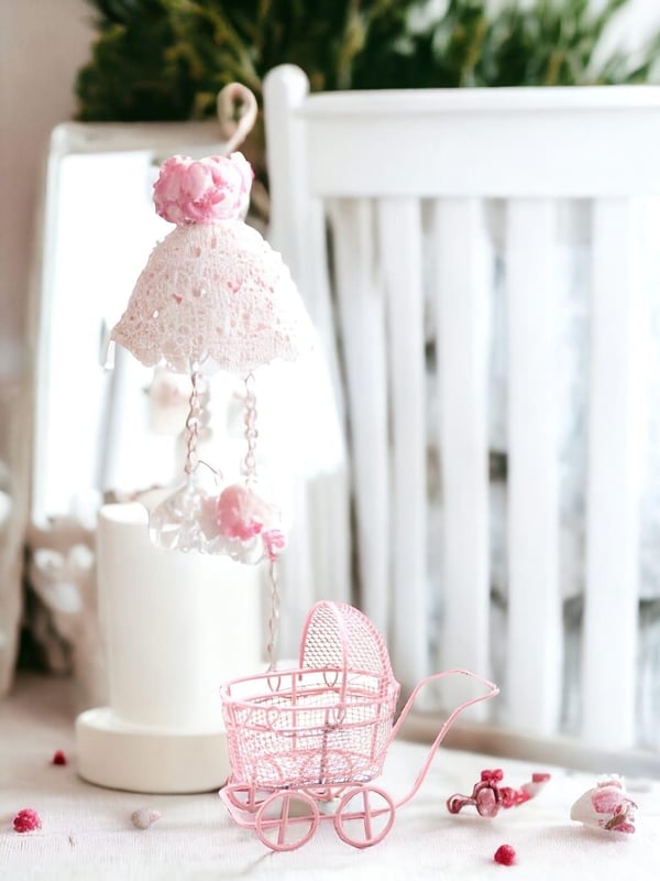 Metal Puset Pembe 12'Li