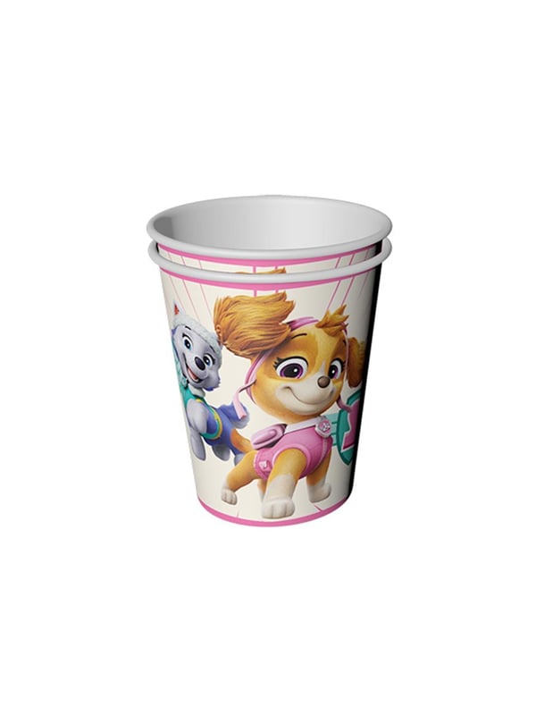 Paw Patrol Skye Temalı Bardak Doğum Günü  Karton Bardak 8'li