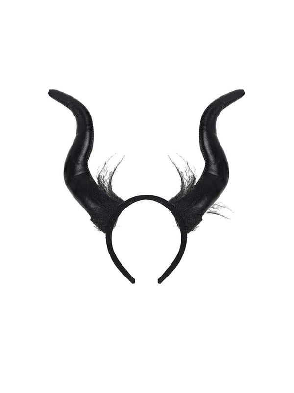 Malefiz Tacı Boynuzlu Maleficent Taç Cadılar Bayramı Parti Aksesuarı
