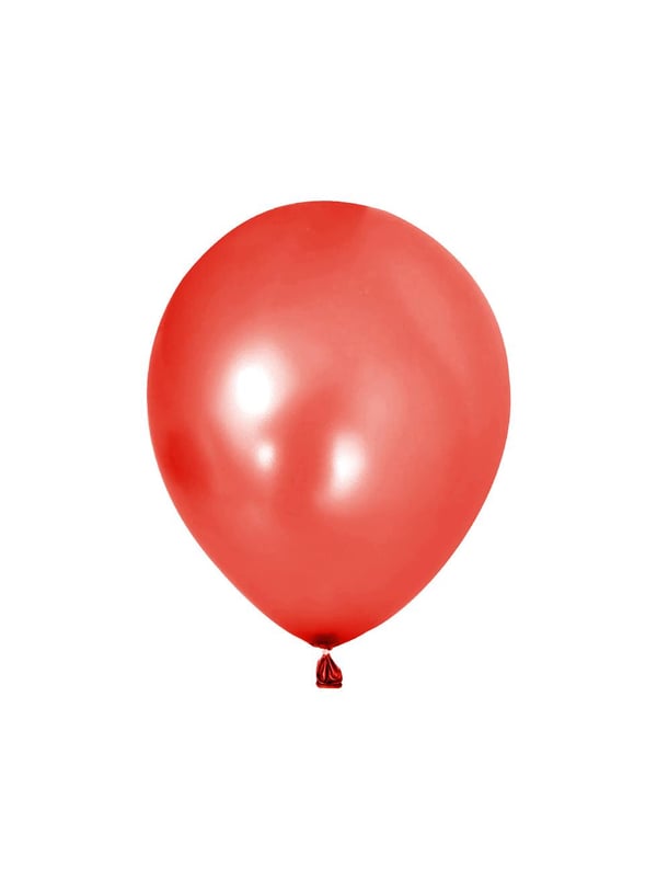 Kırmızı Metalik Balon 10'Lu 12