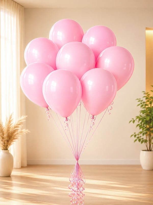 Açık Pembe Balon 12 inc 100'lü - Lateks Balonlar | Parti Adresi
