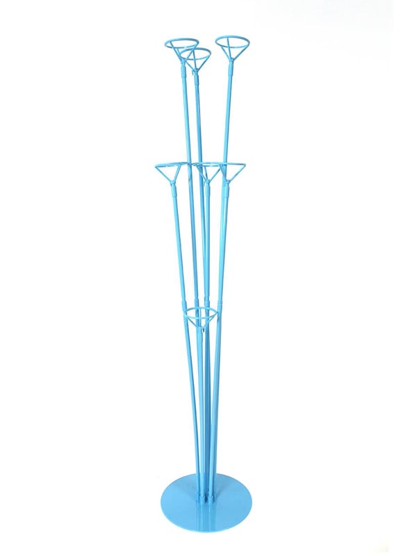 Ayaklı Balon Standı 7'li 75 Cm Mavi