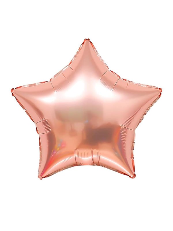 Rose Gold Yıldız Folyo Balon 24
