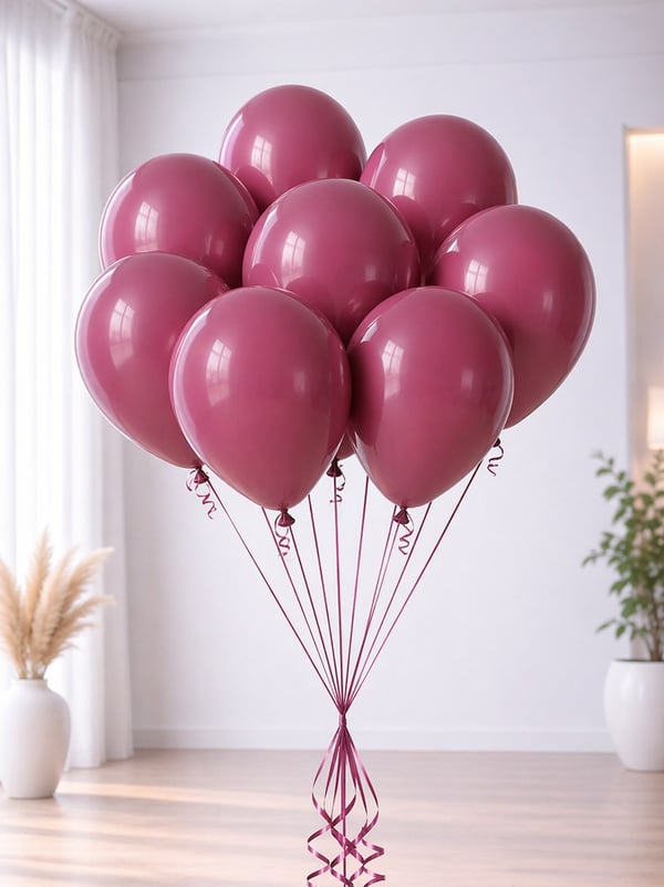 Bordo Balon 12 inc 100'lü - Lateks Balonlar | Parti Adresi