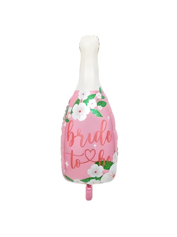 Bride to Be Yazılı Şişe Folyo Balon – Bekarlığa Veda Parti Süsü 104 cm - Parti Balonu | Parti Adresi