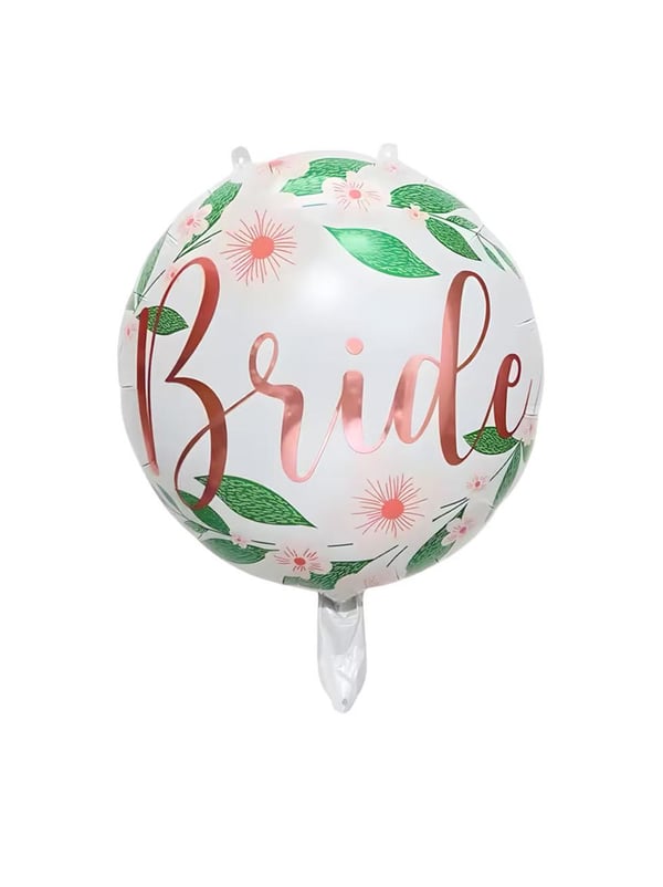 Bride Yazılı Folyo Balon – Bekarlığa Veda & Bride to Be Parti Süsü 45 cm  - Parti Balonu | Parti Adresi
