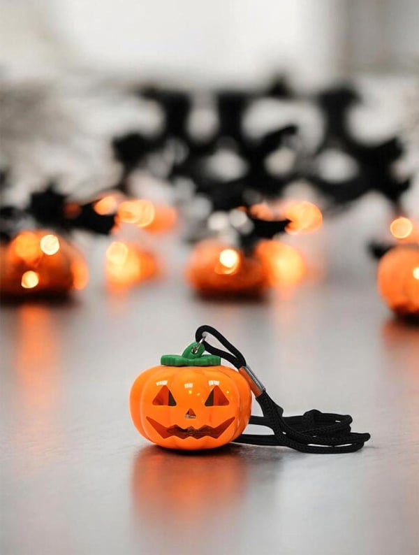 Cadılar Bayramı Fiyonk Taç Balkabağı Kolye Set Halloween Parti Aksesuarı  - Halloween Kostüm Aksesuarları | Parti Adresi