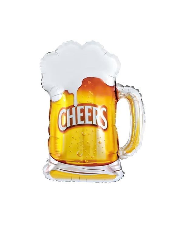Cheers Bira Bardağı Folyo Balon – Eğlenceli Parti Dekoru 70 cm - Parti Balonu | Parti Adresi
