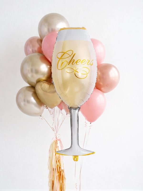 Cheers Kadeh Folyo Balon Bekarlığa Veda Parti Balonu 92 cm - Parti Balonu | Parti Adresi