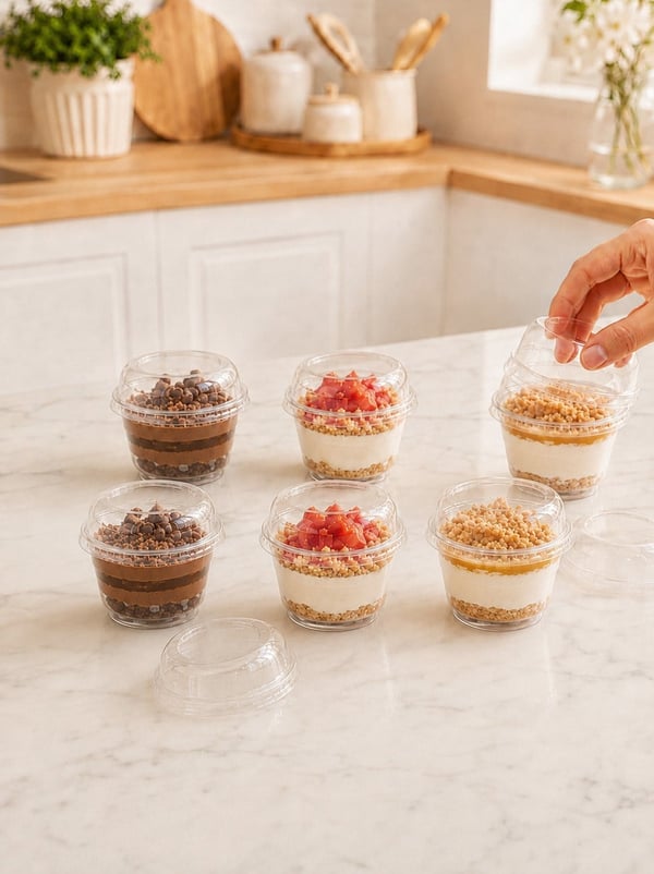 Dc.02 Ayaklı Kase 200 Ml Pp 25'Li Pk. - Servis ve Sunum Ekipmanları | Parti Adresi