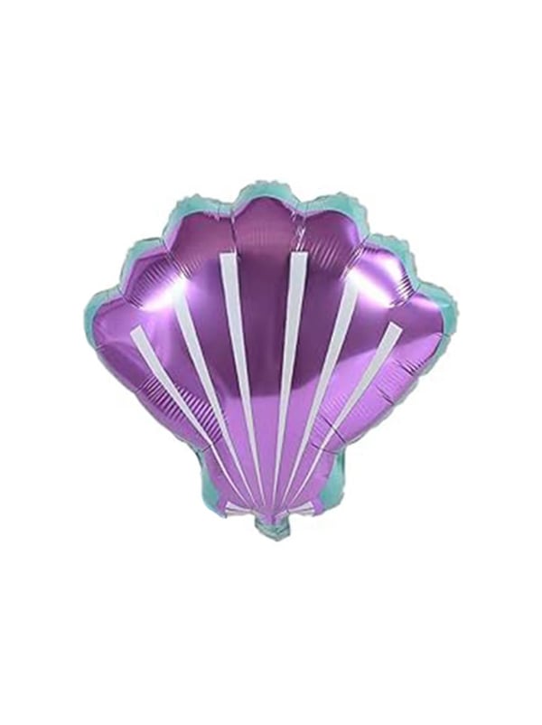 Deniz Kabuğu Folyo Balon Doğum Günü Balonu Parti Balonu Mor 55 cm - Parti Balonu | Parti Adresi