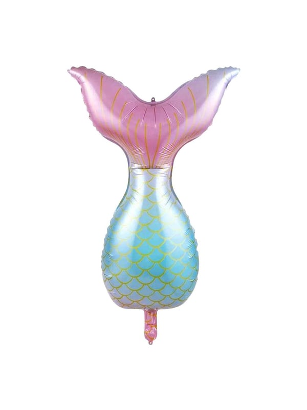 Deniz Kızı Kuyruğu Folyo Balon 52X85 Cm - Parti Balonu | Parti Adresi