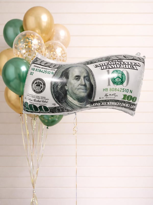 Dolar Banknot Model Folyo Balon – Eğlenceli Parti Dekoru 65 cm - Parti Balonu | Parti Adresi